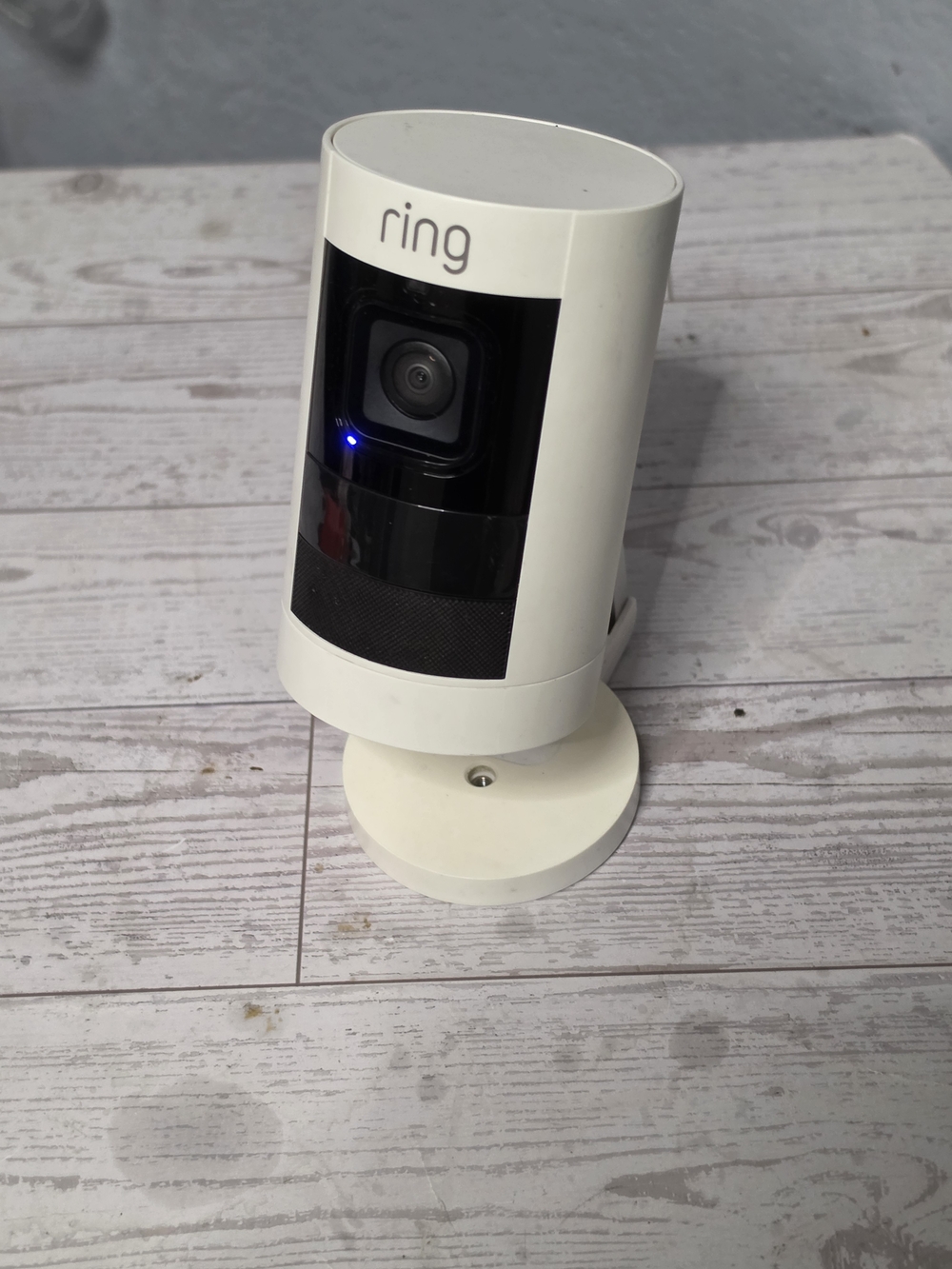Ring Indoor Security Camera in White and Black